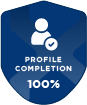 Profile Completion 100%